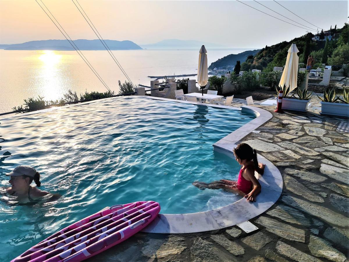 Secret Sporades Panoramic Residence Klima  ภายนอก รูปภาพ